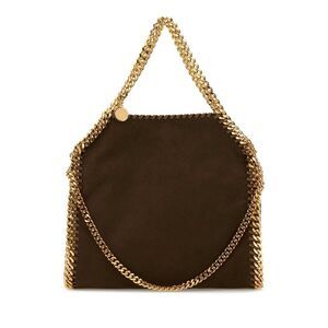 Stella Mccartney Women Mud Suede Alter Mat Mini Falabella Handbag